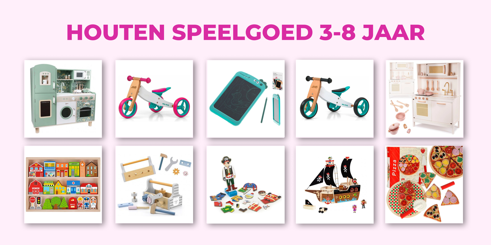 Wooden toys 3-8 yearsNE