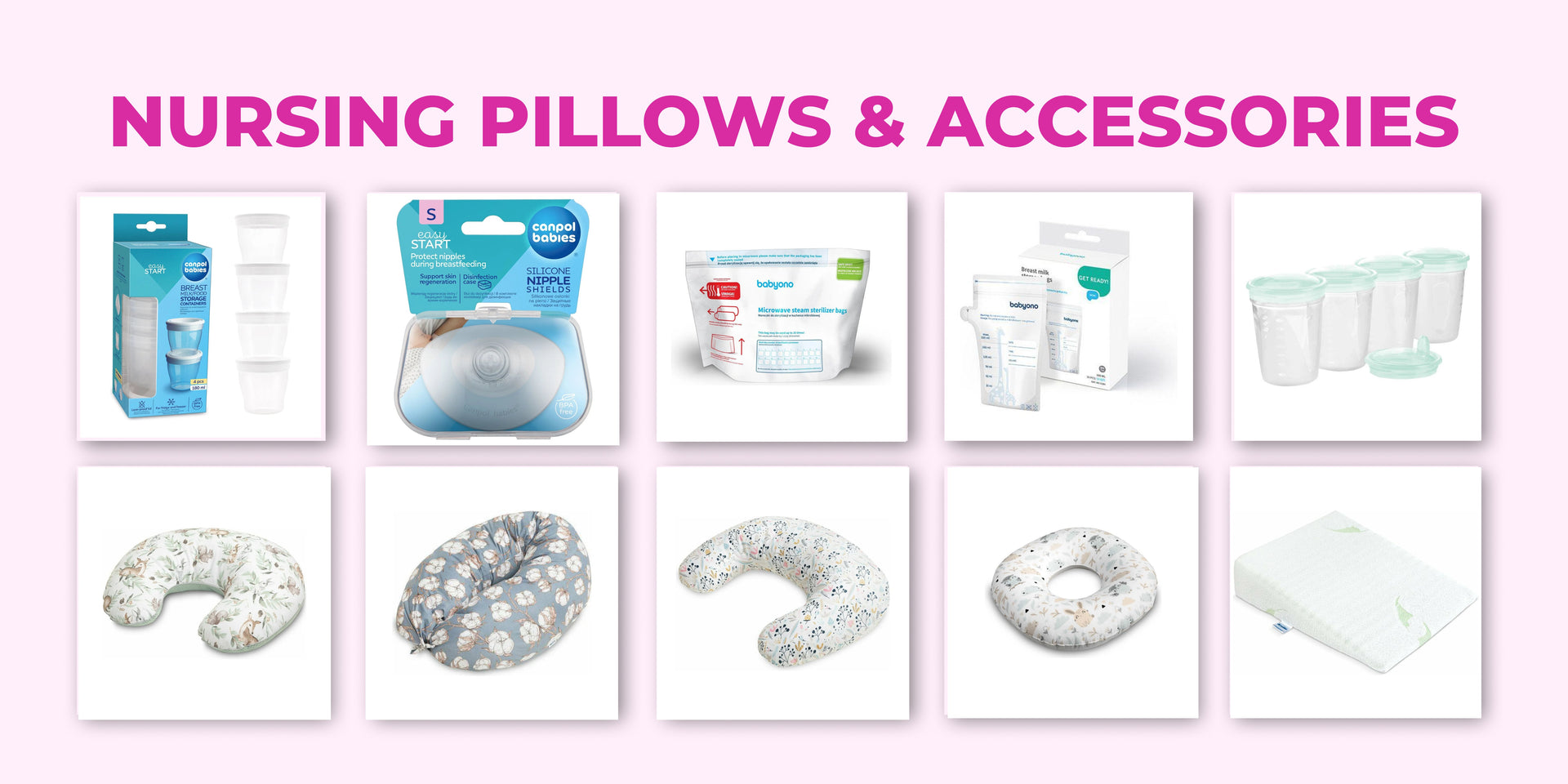 Nursing pillows & accessories