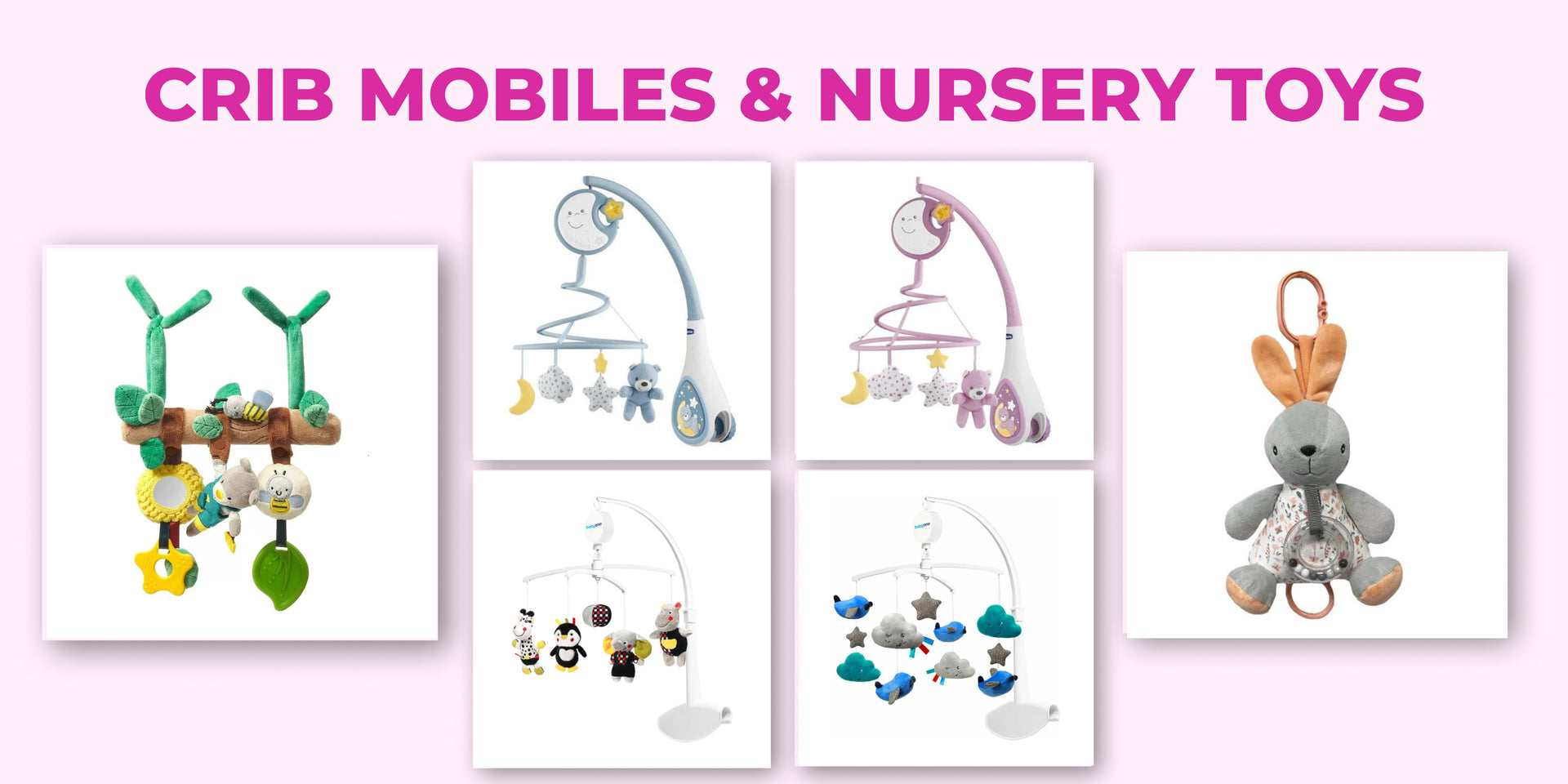 crib mobiles & nursery toys