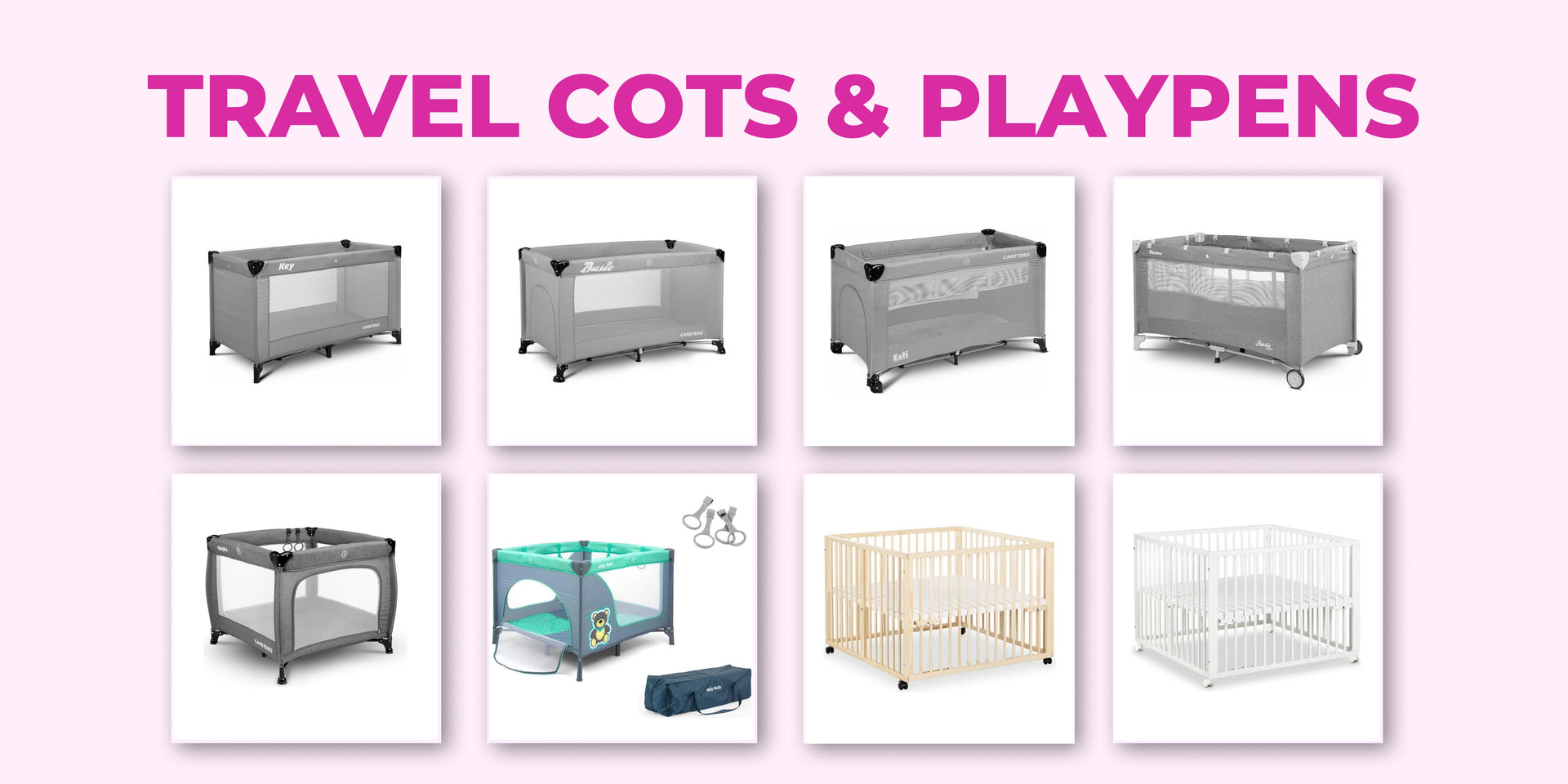 travel cots & playpens