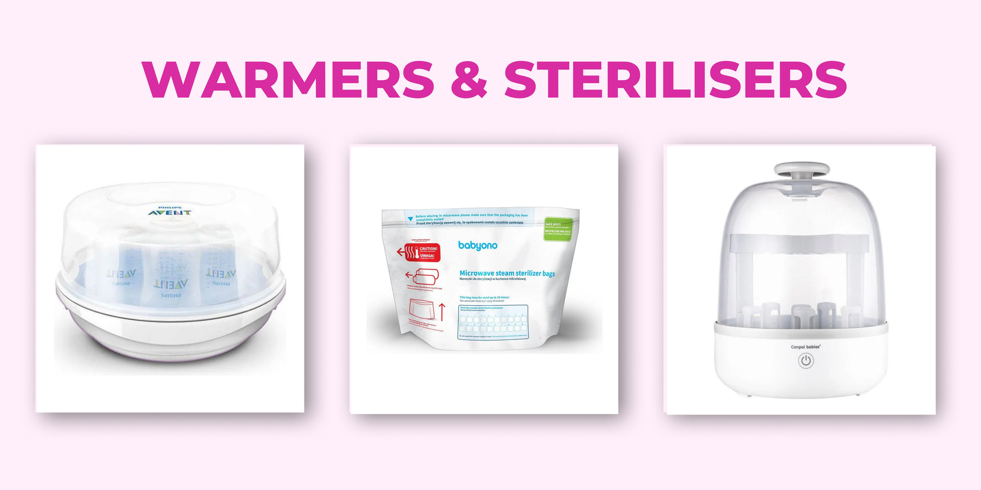 warmers & sterilisers