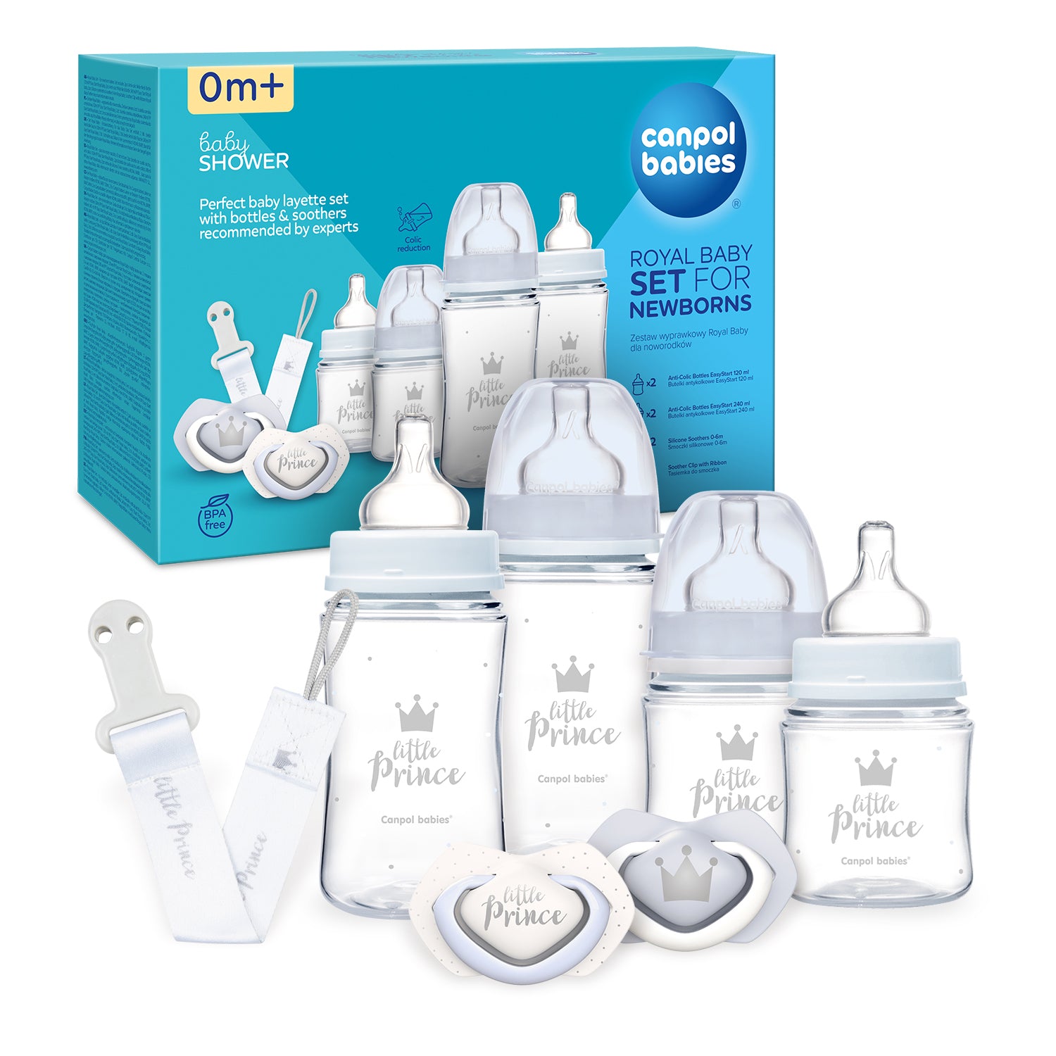 Canpol Babies Newborn Royal Baby Set 7 pcs - 2 Colours
