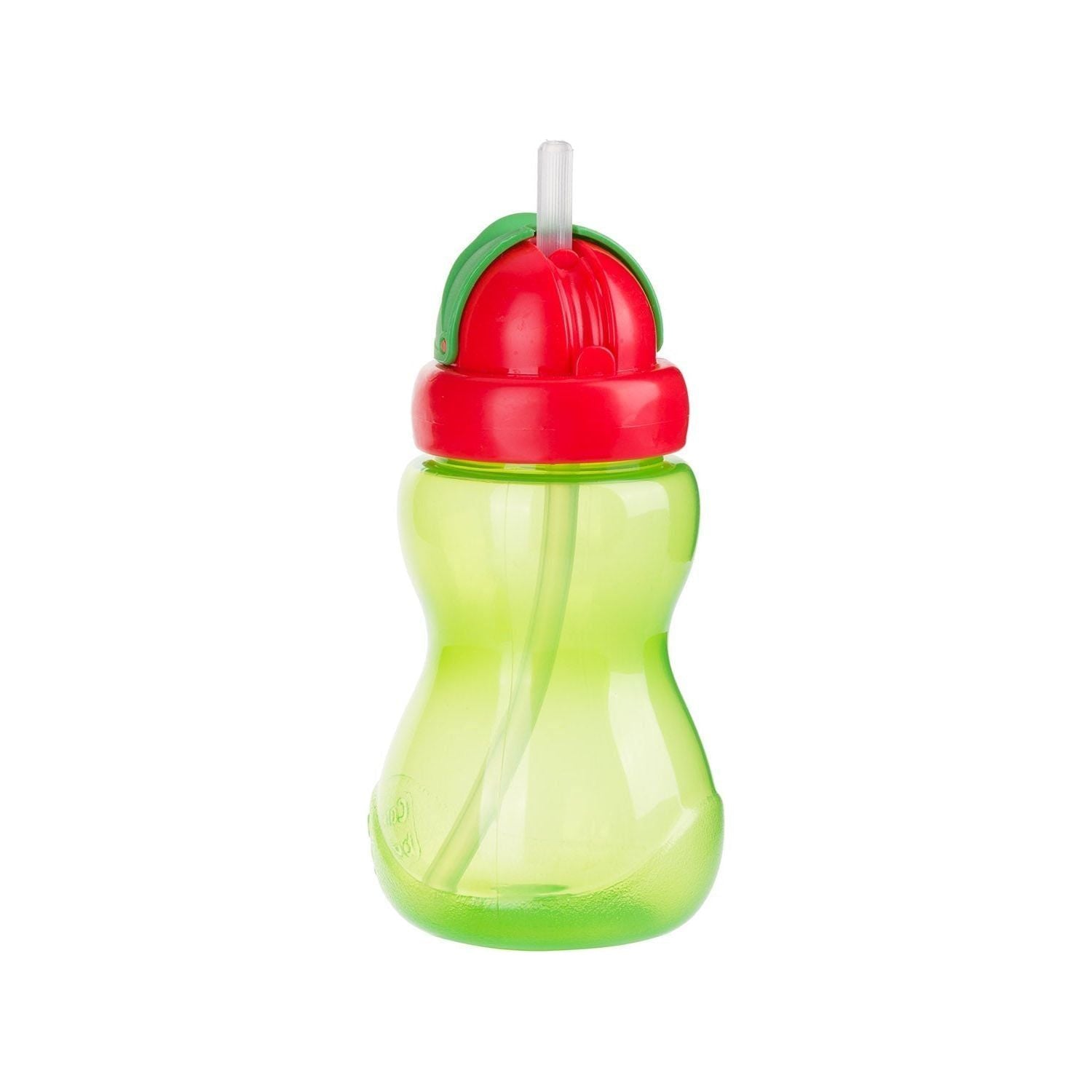 Canpol Sport Cup, Filp-Top Silicone Straw 270ml - Green