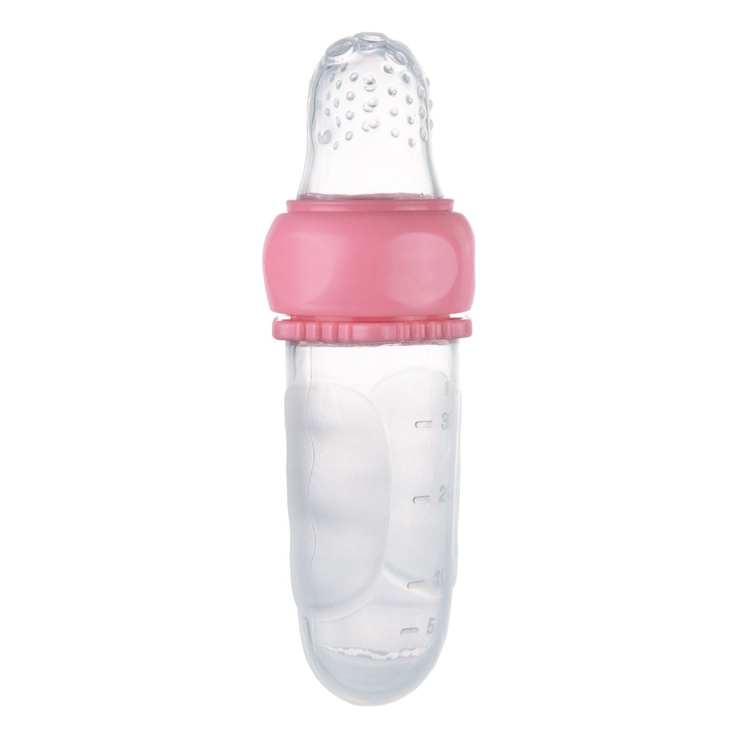 Mangeoire souple en silicone Canpol 6 mois et plus - Rose