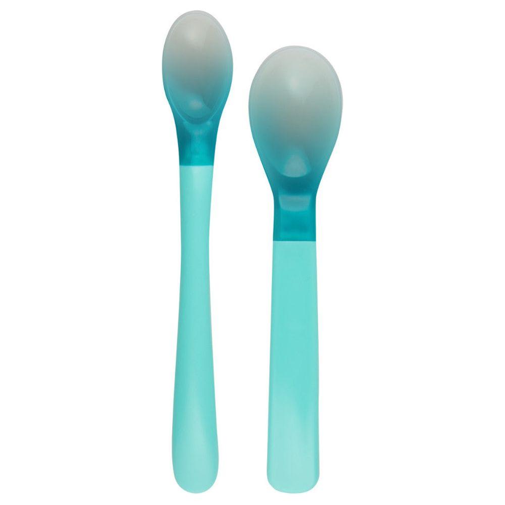 Canpol Color Changing Spoons-Temperature 2 pcs - Blue