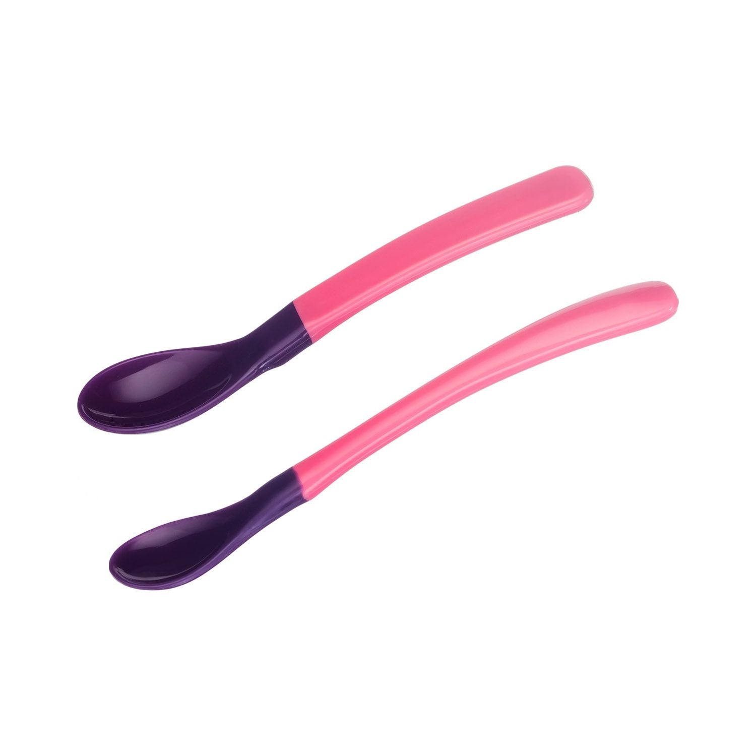 Canpol Color Changing Spoons-Temperature 2 pcs - Pink