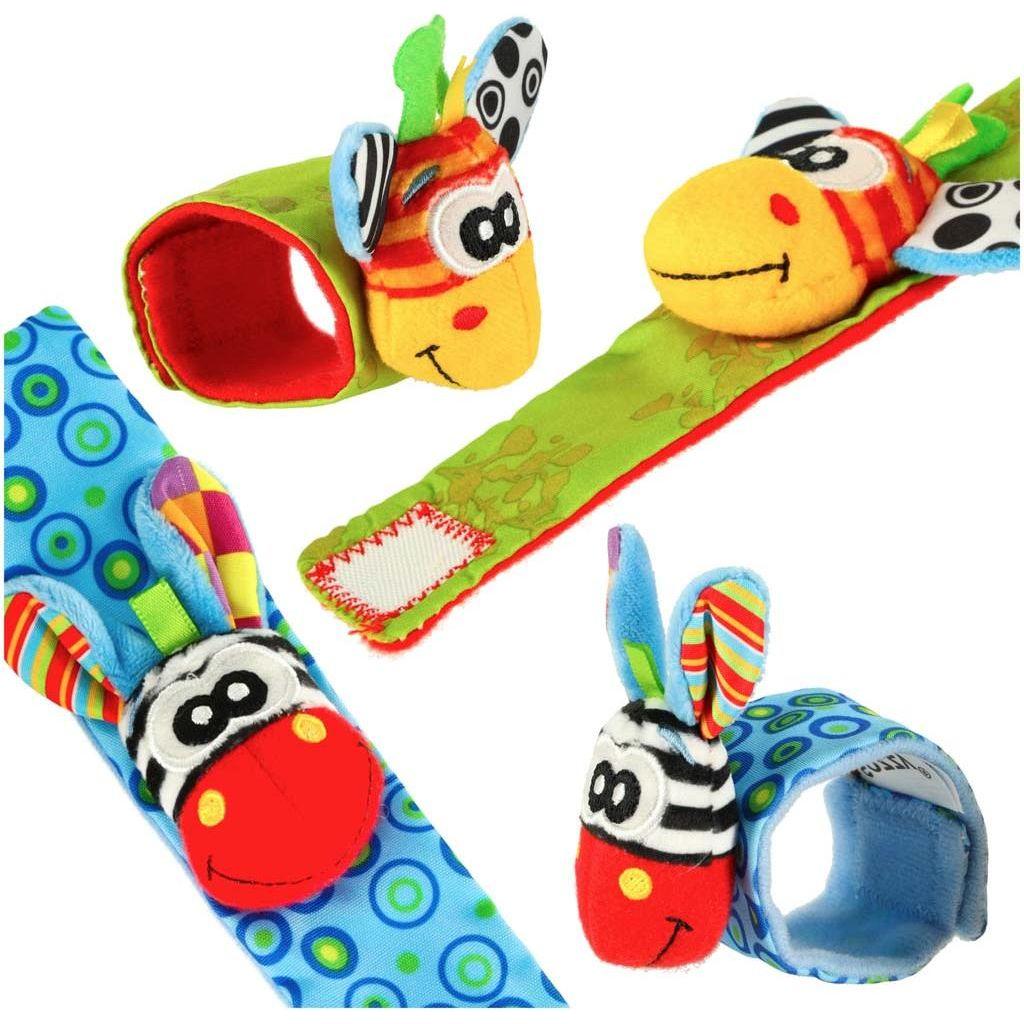 Sozzy Hand Animal Rattle 2pcs