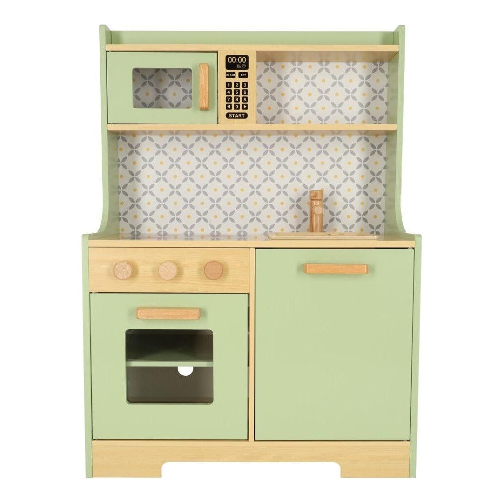 Lulilo Wooden Retro Green Mint Kitchen