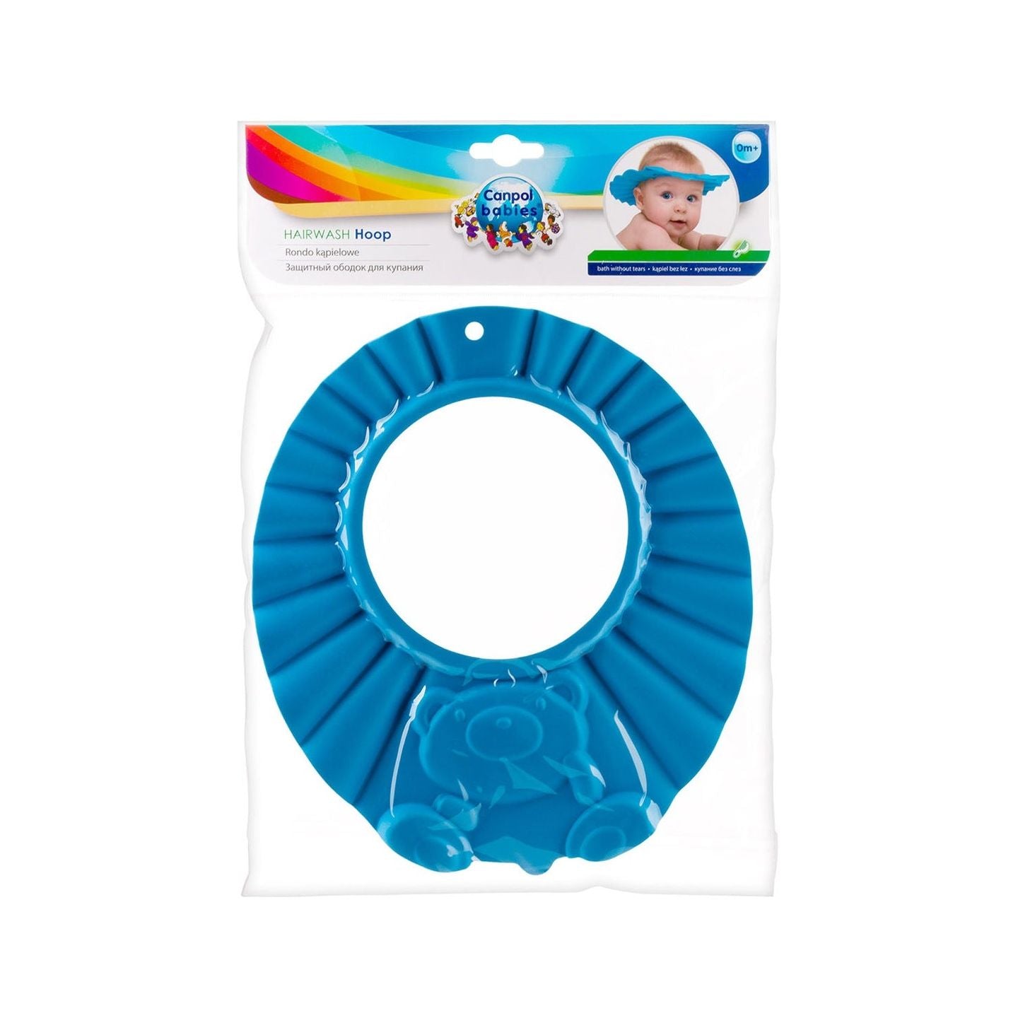 Canpol Baby Adjustable Protection Bath Cap - Blue