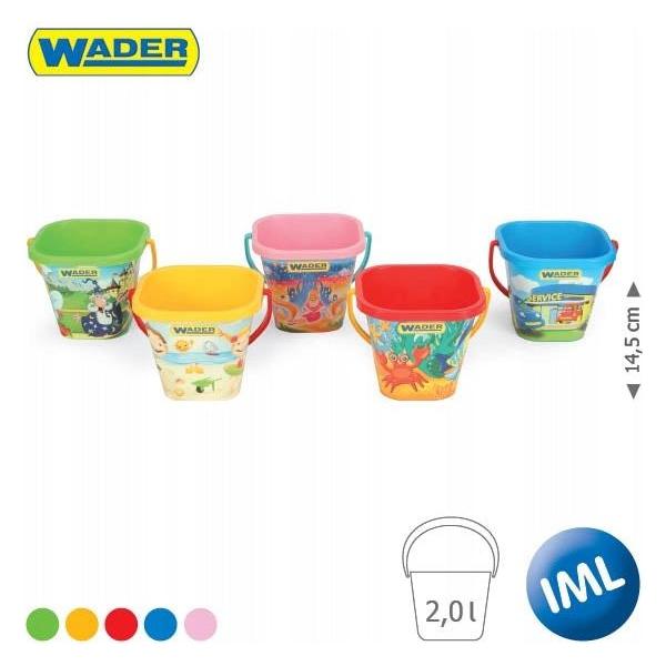 Wader Sea Motif Sand Bucket