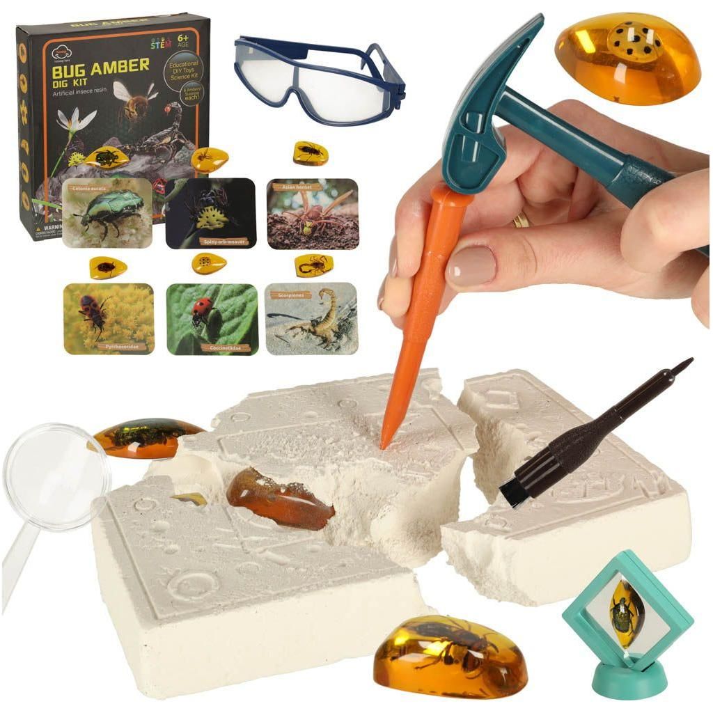 Happy Bunny Amber Insects Dig Kit