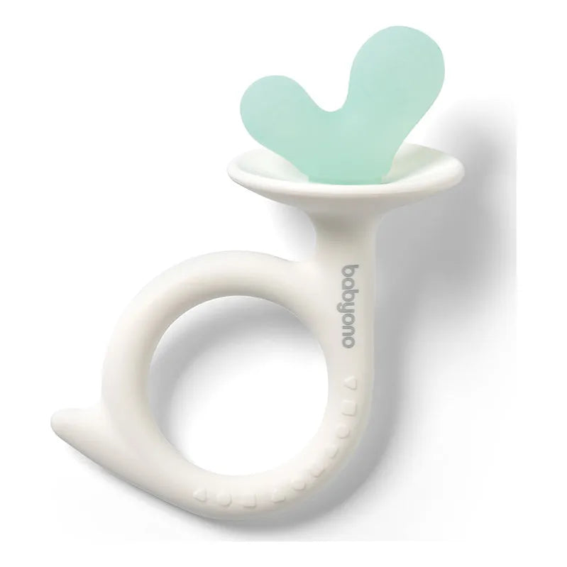 Anneau de dentition en silicone Babyono Ortho - 2 couleurs 