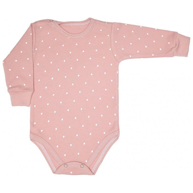 Lilly Bean Long Sleeve Bodysuit - Pink Dots