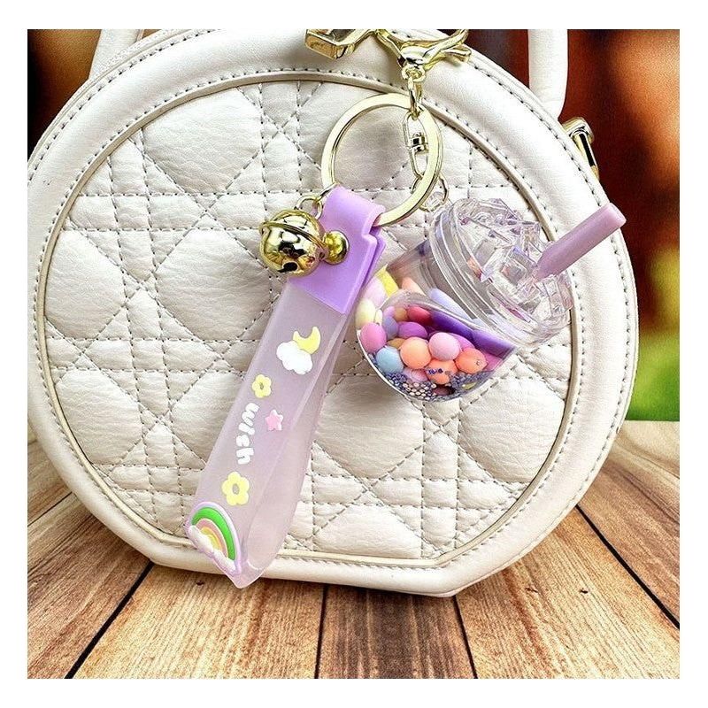 Porte-clés Charm de sac mignon - Shake flottant