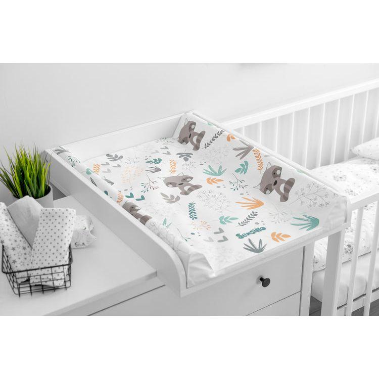 Matelas à langer doux avec supports Sensillo - 9 motifs nature