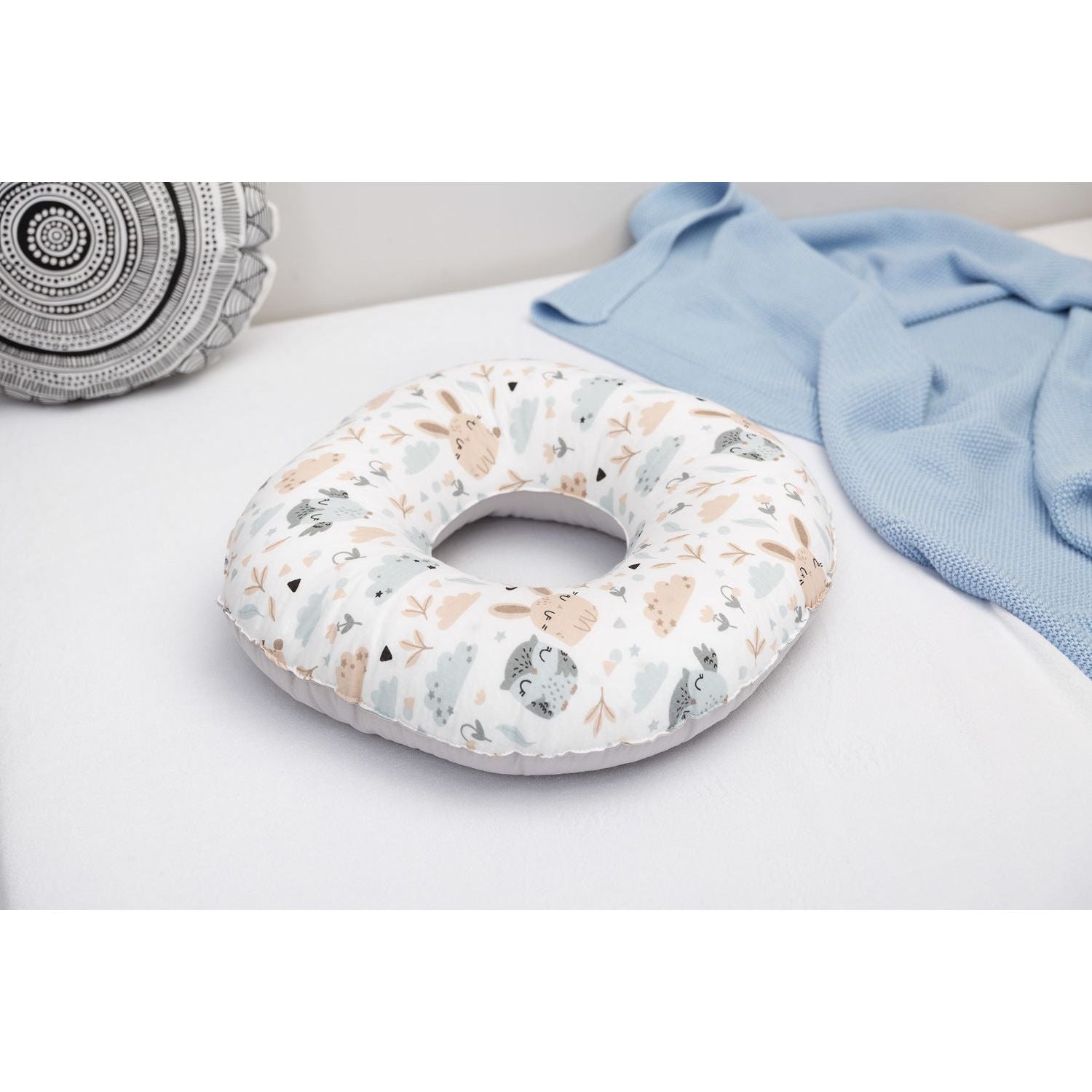 Sensillo Donut Seat Cushion - Owls