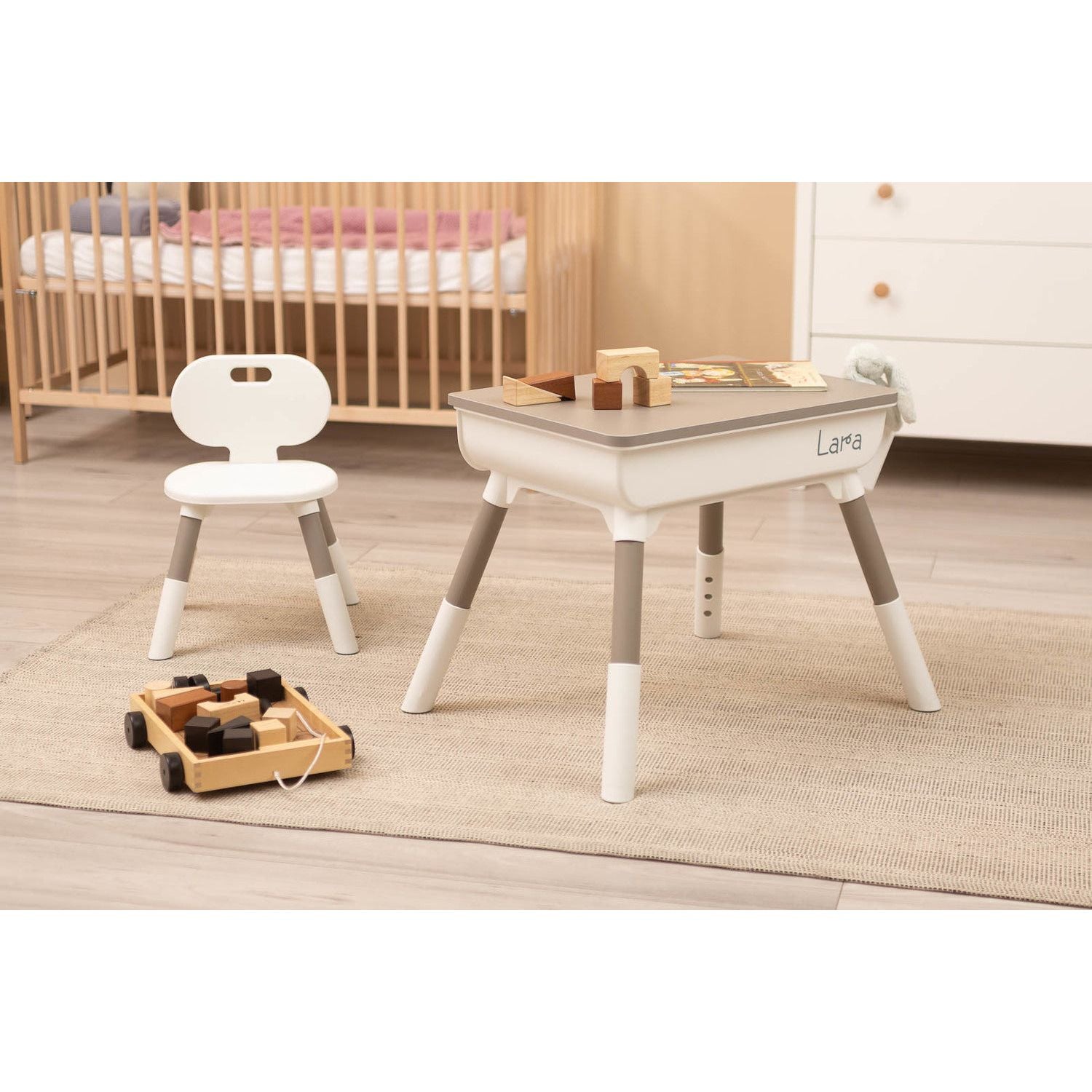 Table avec chaises pour tout-petits Toyz Monti - 3 couleurs