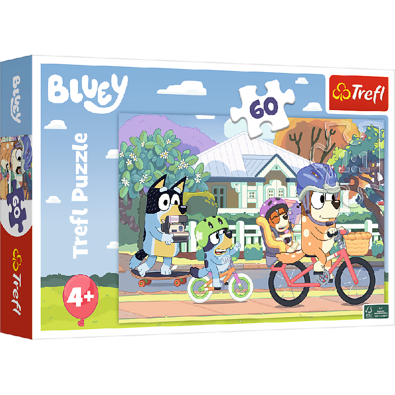 Trefl Kids Puzzle 60 pcs 4 year + - Bluey