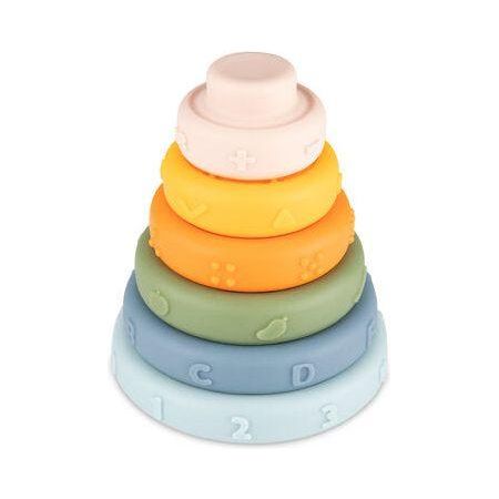 Canpol Sensory Ring Puzzle Pyramid 8m+