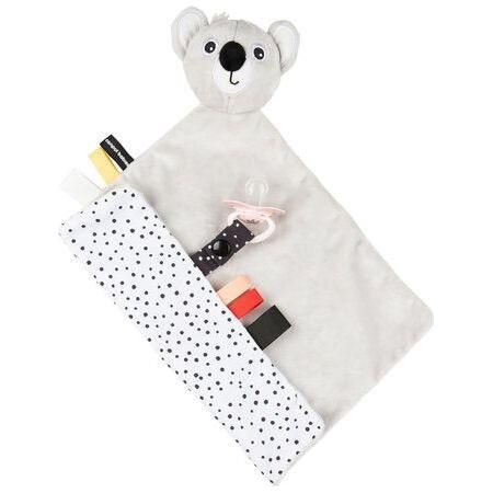 Doudou-couverture Canpol avec attache-tétine BabiesBo 0m+