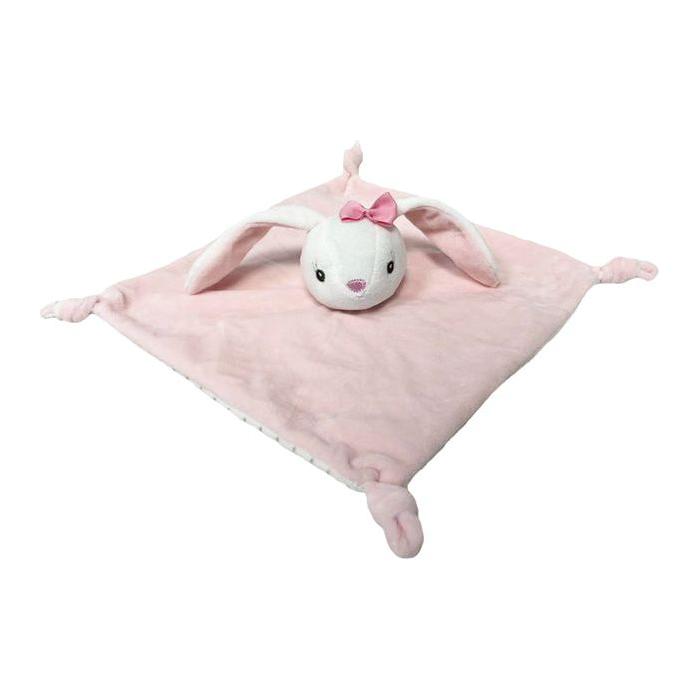 Tulilo First Comfort Blanket Lapin 25 cm - Lapin Rose