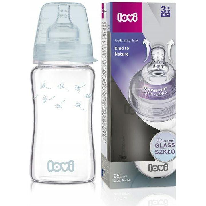 Bouteille en verre diamant LOVI 250 ml - Botanique