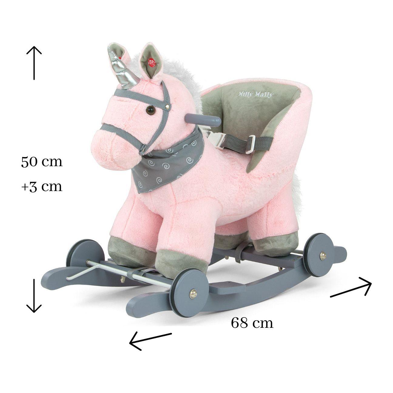 Milly Mally Polly Toddler Rocking Horse - Unicorn