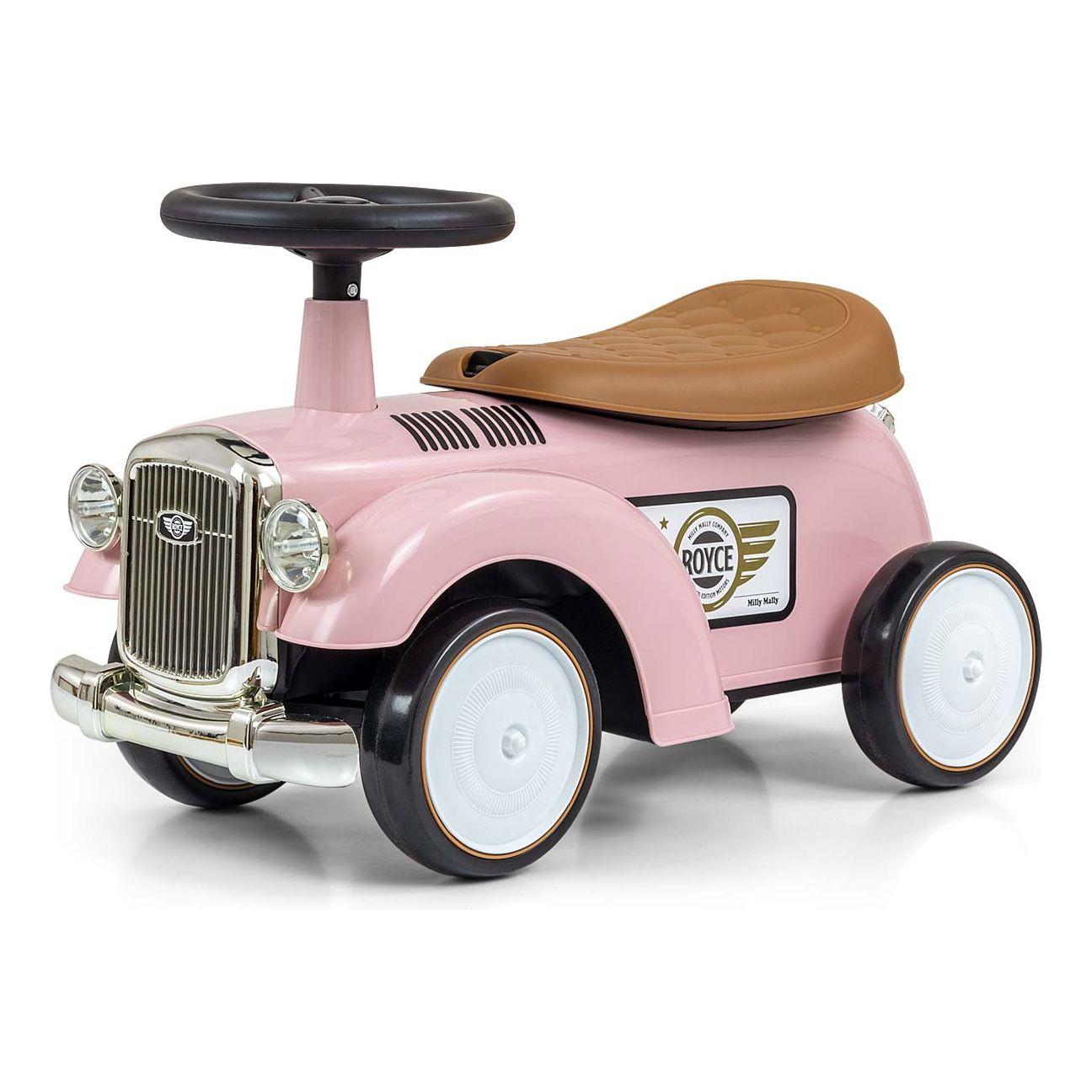 Voiture à pédales Milly Mally Vintage Royce - Rose