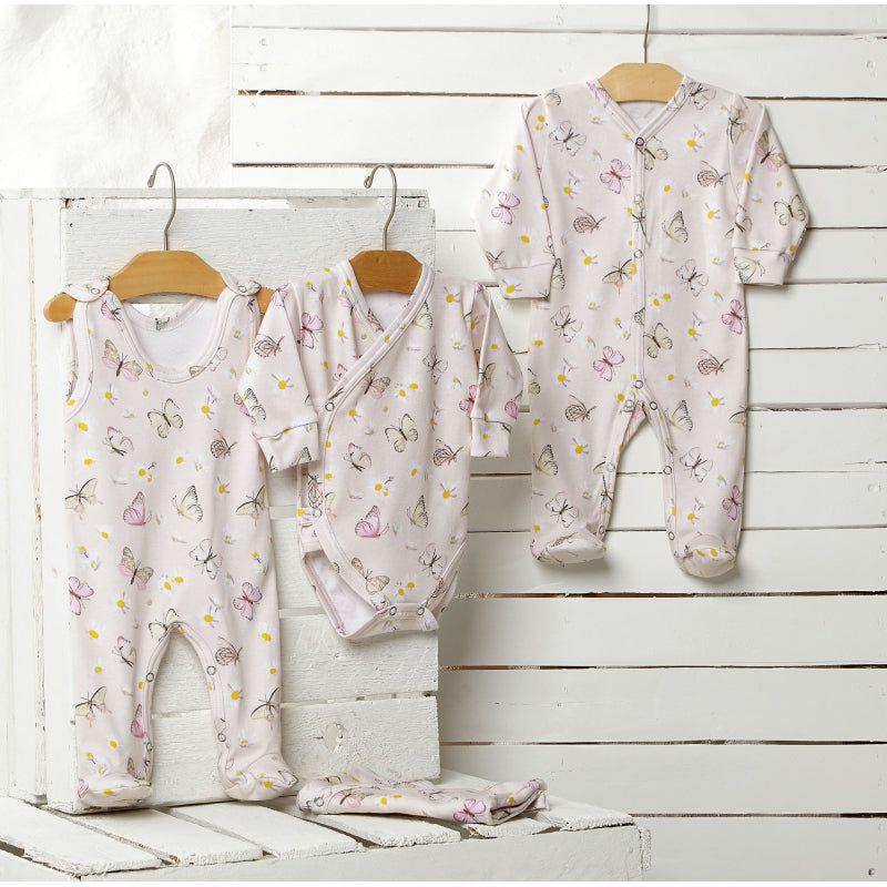 Lilly Bean Babygrow - Butterflies