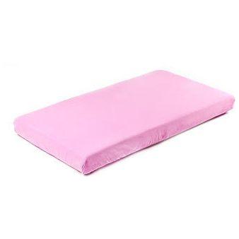 Sensillo Jersey Cot Sheet With 140x70 - Pink