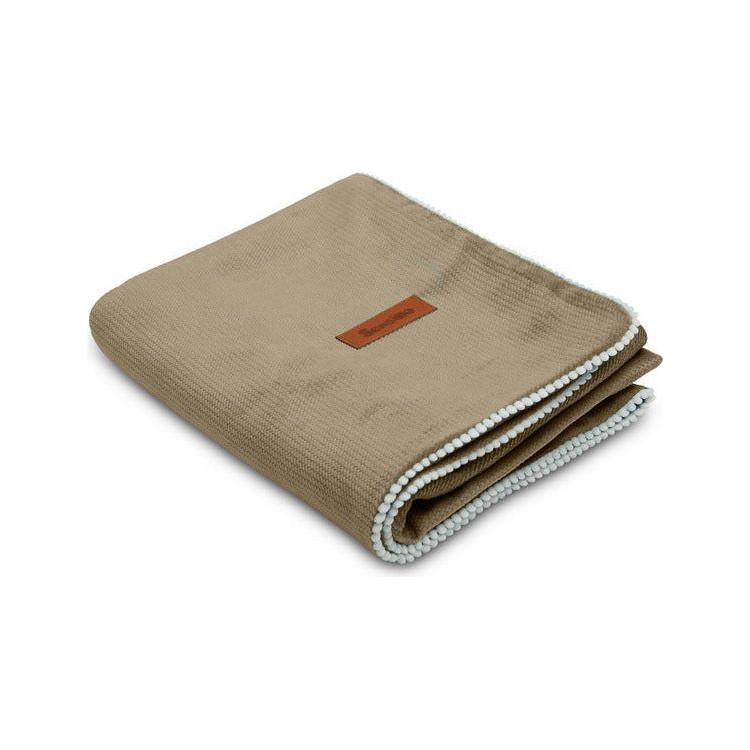 Sensillo Velvet Blanket - Beige