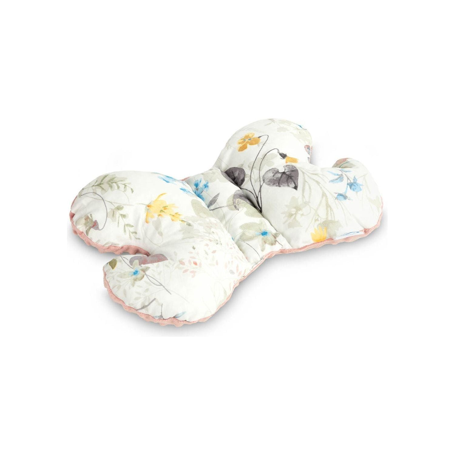 Coussin de poussette Sensillo Minky Butterfly - Rose