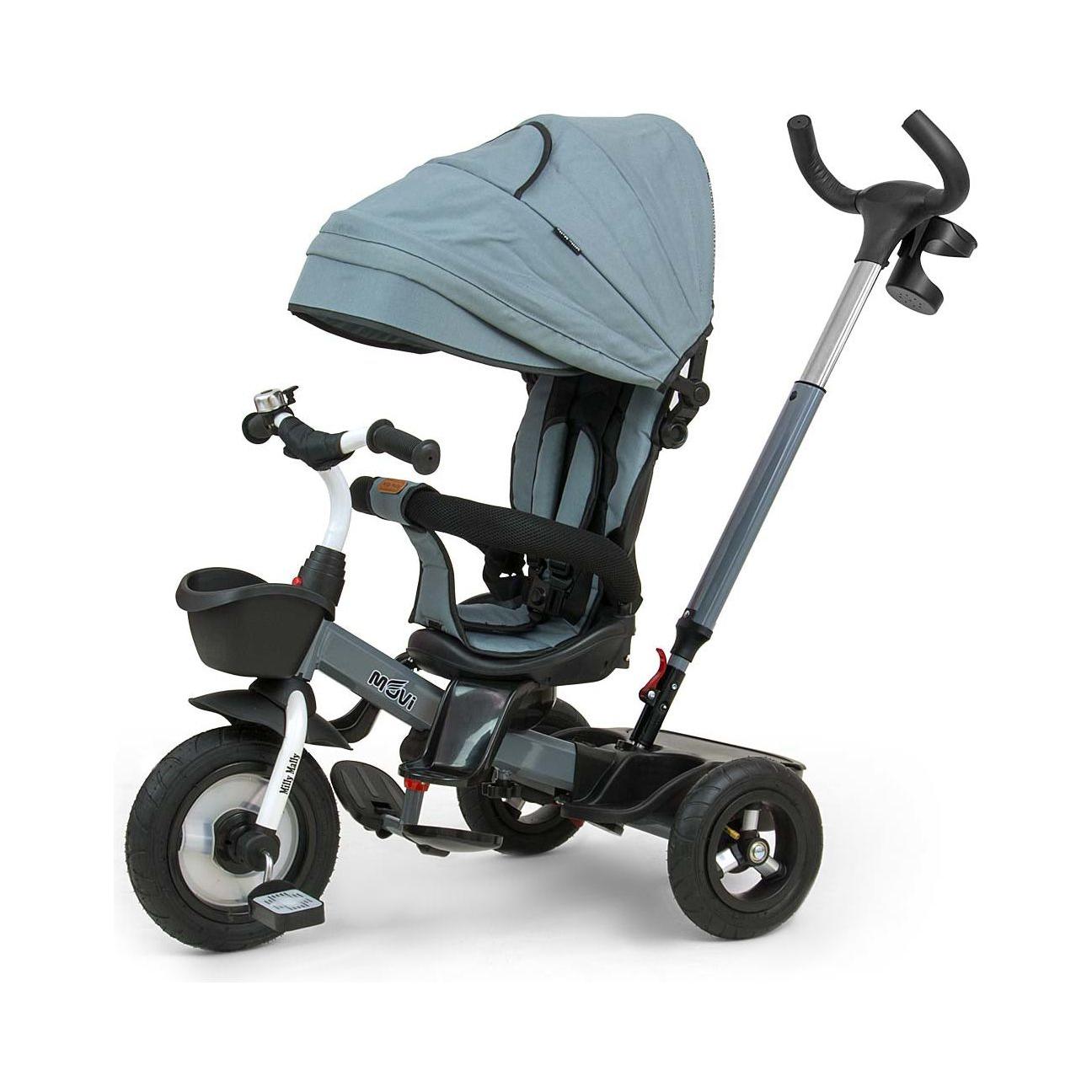 Tricycle 5 en 1 Milly Mally Movi - Gris