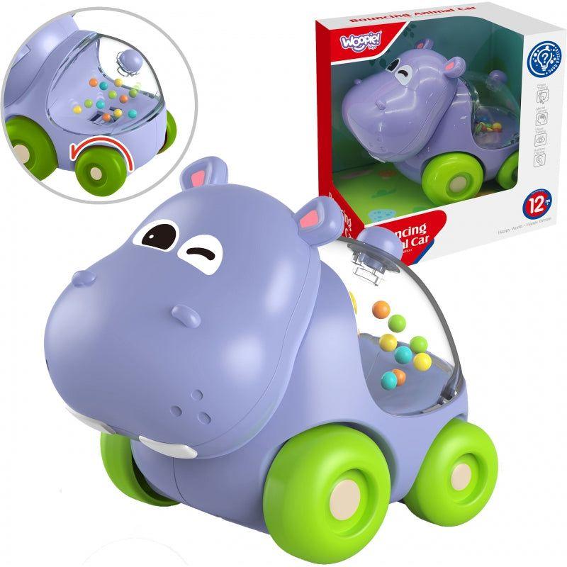 Hochet voiture Woopie Hippo 12 mois et +