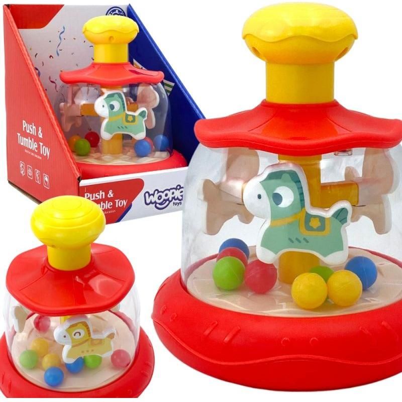 Woopie Press & Spin Toy 6m+