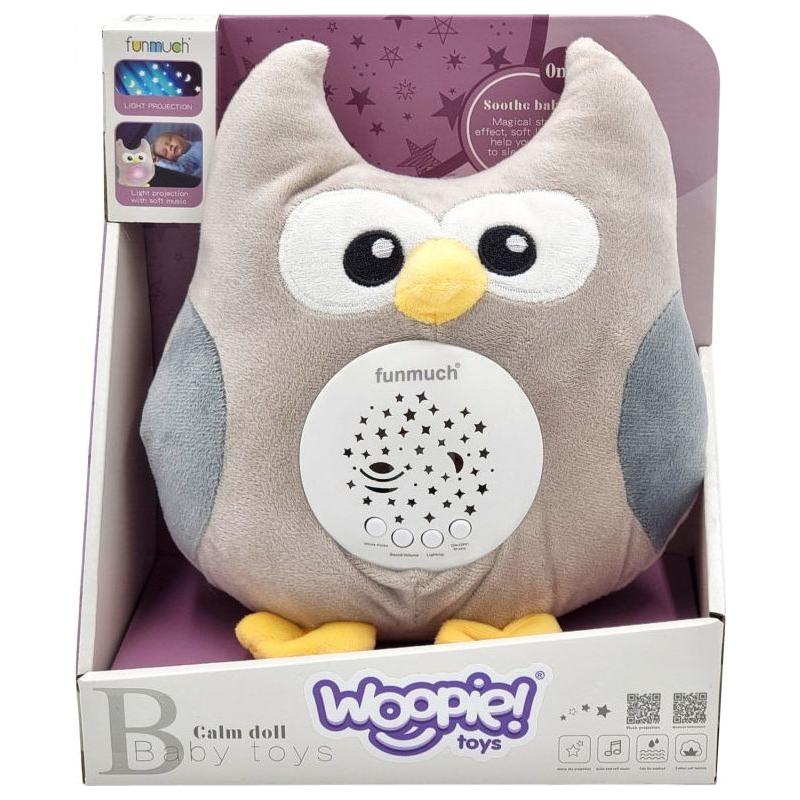 Woopie Owl Nighlight Projector With Lullabies