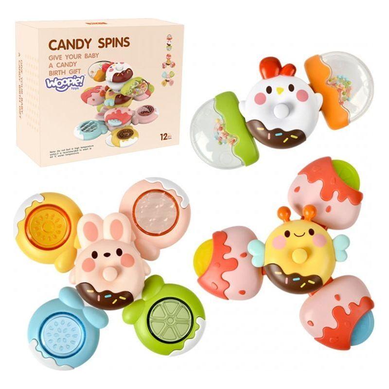 Woopie Candy Spinner Set 3 pcs 18m+