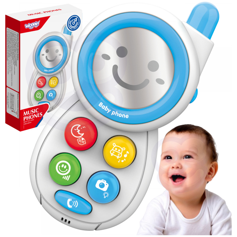 Woopie Interactive Cell Phone With Sounds