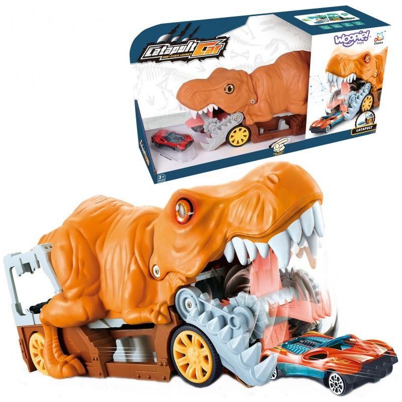 Woopie Dino Truck Car Launcher