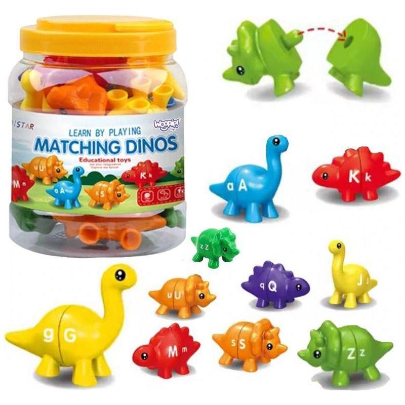 Woopie Matching Dinos Educational Letter Toy