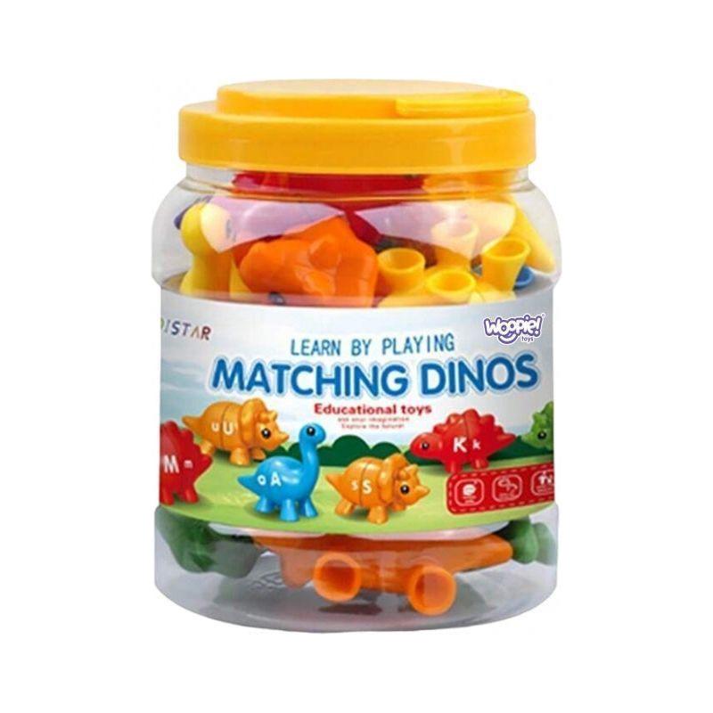 Woopie Matching Dinos Educational Letter Toy