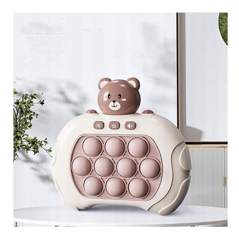 Woopie POP IT Interactive Anti-stress Teddy Bear Arcade Game