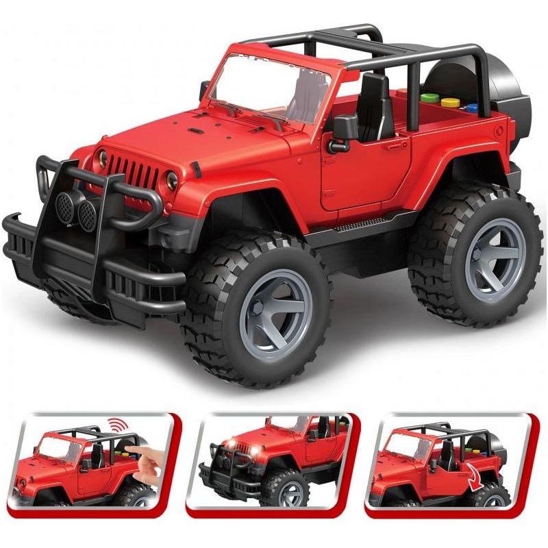 Woopie Off Road Friction Red Jeep