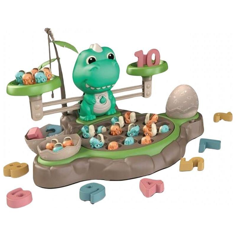 Woopie Dinosaur Fishing Game With Balance Scale