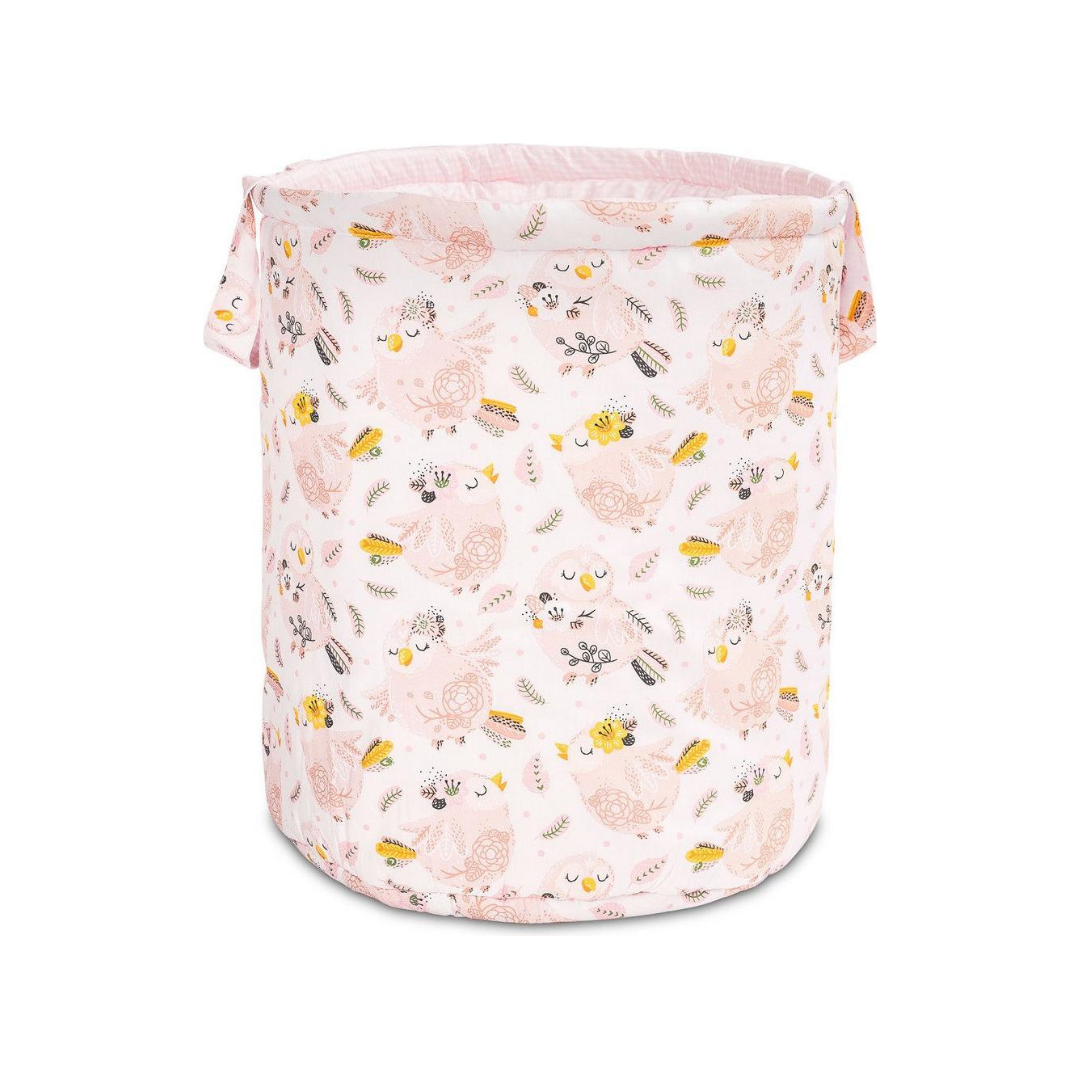 Misty Rose Sensillo Double - Sided Cotton Storage Bin - 4 Designs