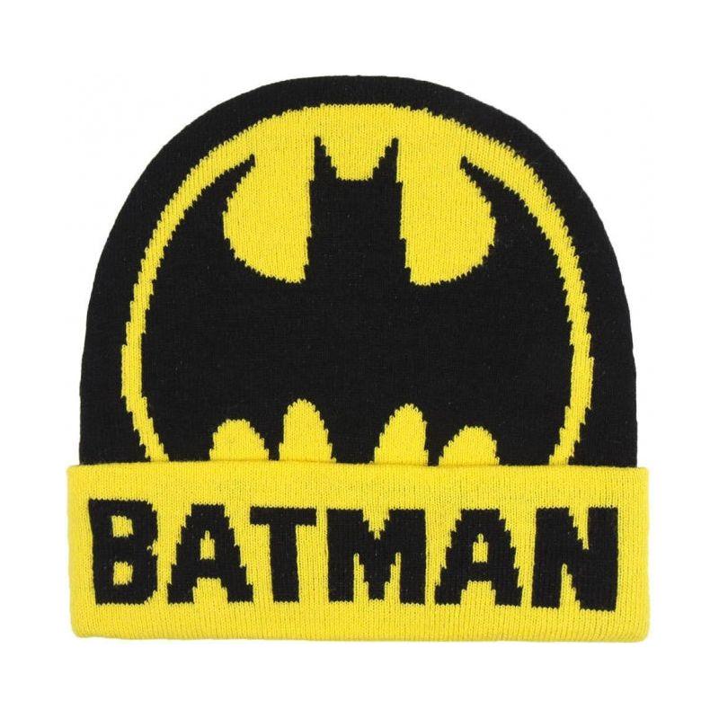 Cerda Bonnet d'hiver jaune Batman