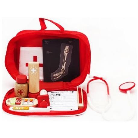 Misty Rose Classic World Wooden Doctor Set