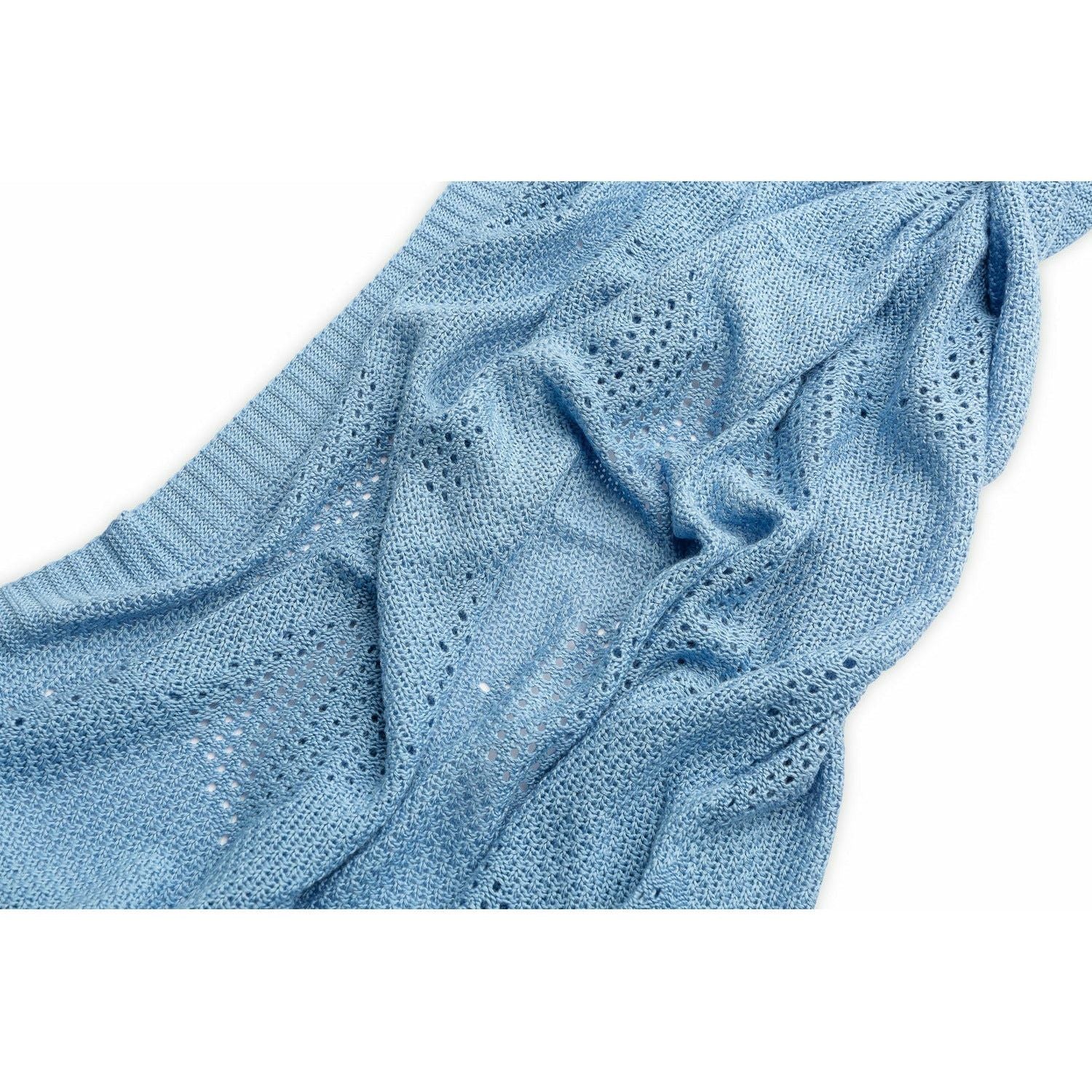 Cadet Blue Sensillo 100% Bamboo Blanket 100 x 80 cm - 4 Colours