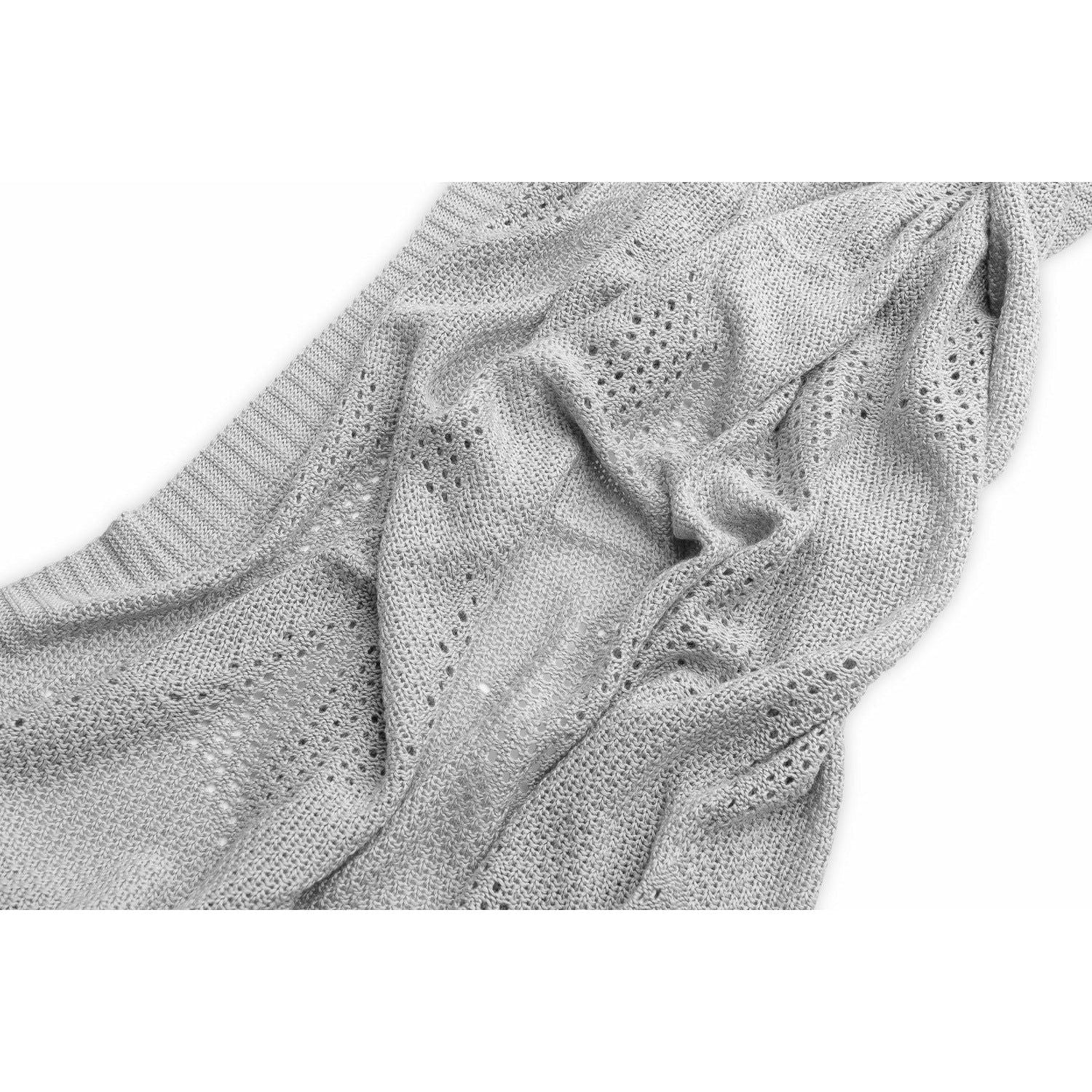 Gray Sensillo 100% Bamboo Blanket 100 x 80 cm - 4 Colours