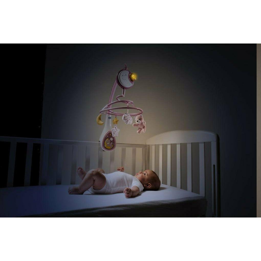 Dim Gray Chicco Next2Dreams 3in1 Crib Mobile - 3 Colours